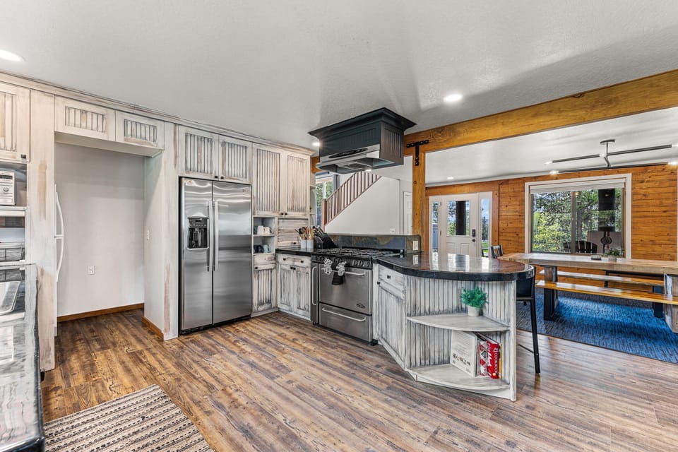 Kitchen on the main level