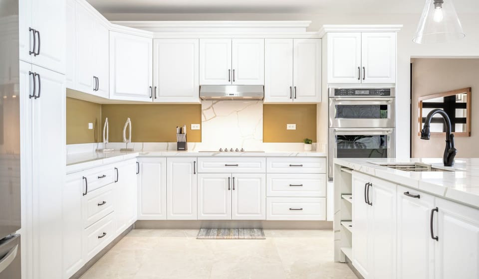 Modern design, homey feel.