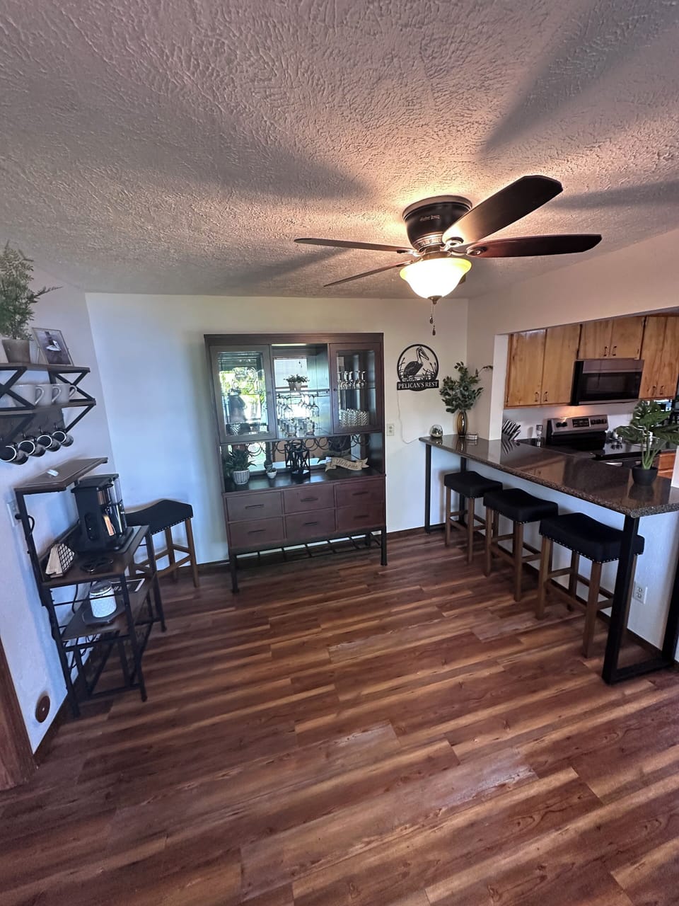 Front entrance with coffee bar master
