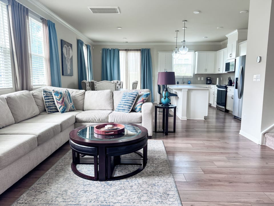 Open concept main floor