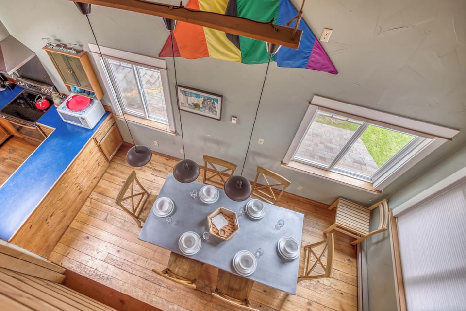Overhead Dining Area