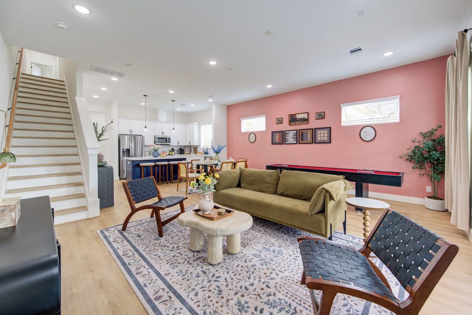 Whole area of the living room