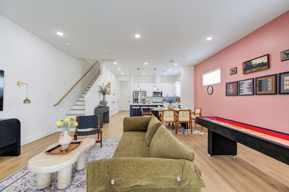 Homey living room
