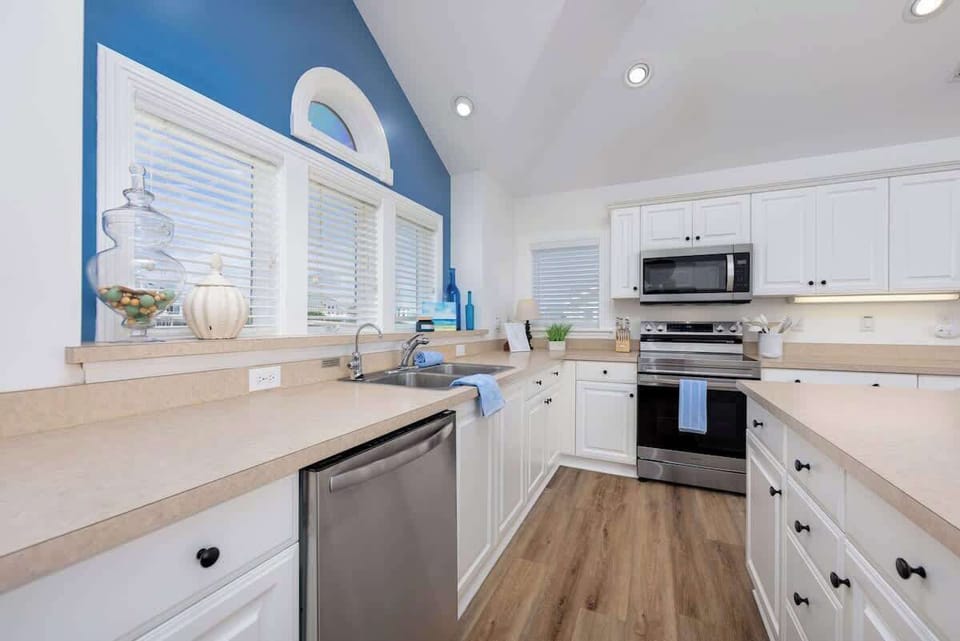 Kitchen with Stainless Steel Appliances