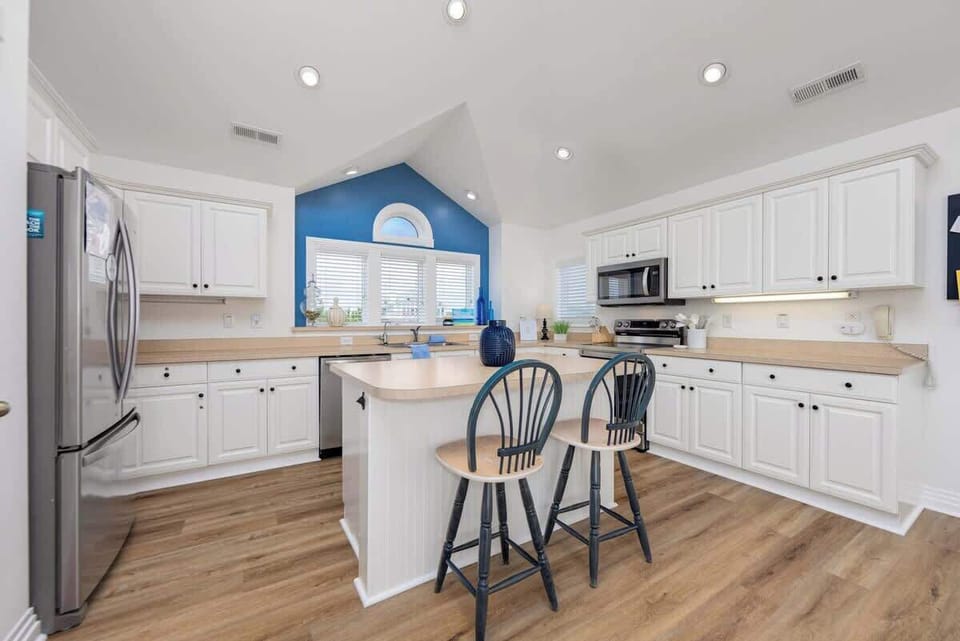Kitchen with Stainless Steel Appliances