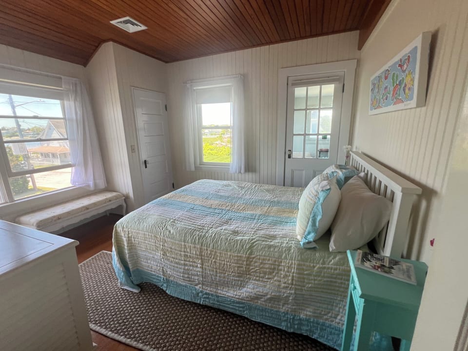 Front bedroom with water views