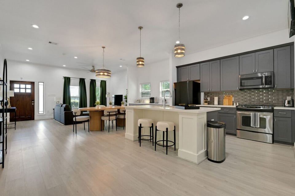 Open concept living room