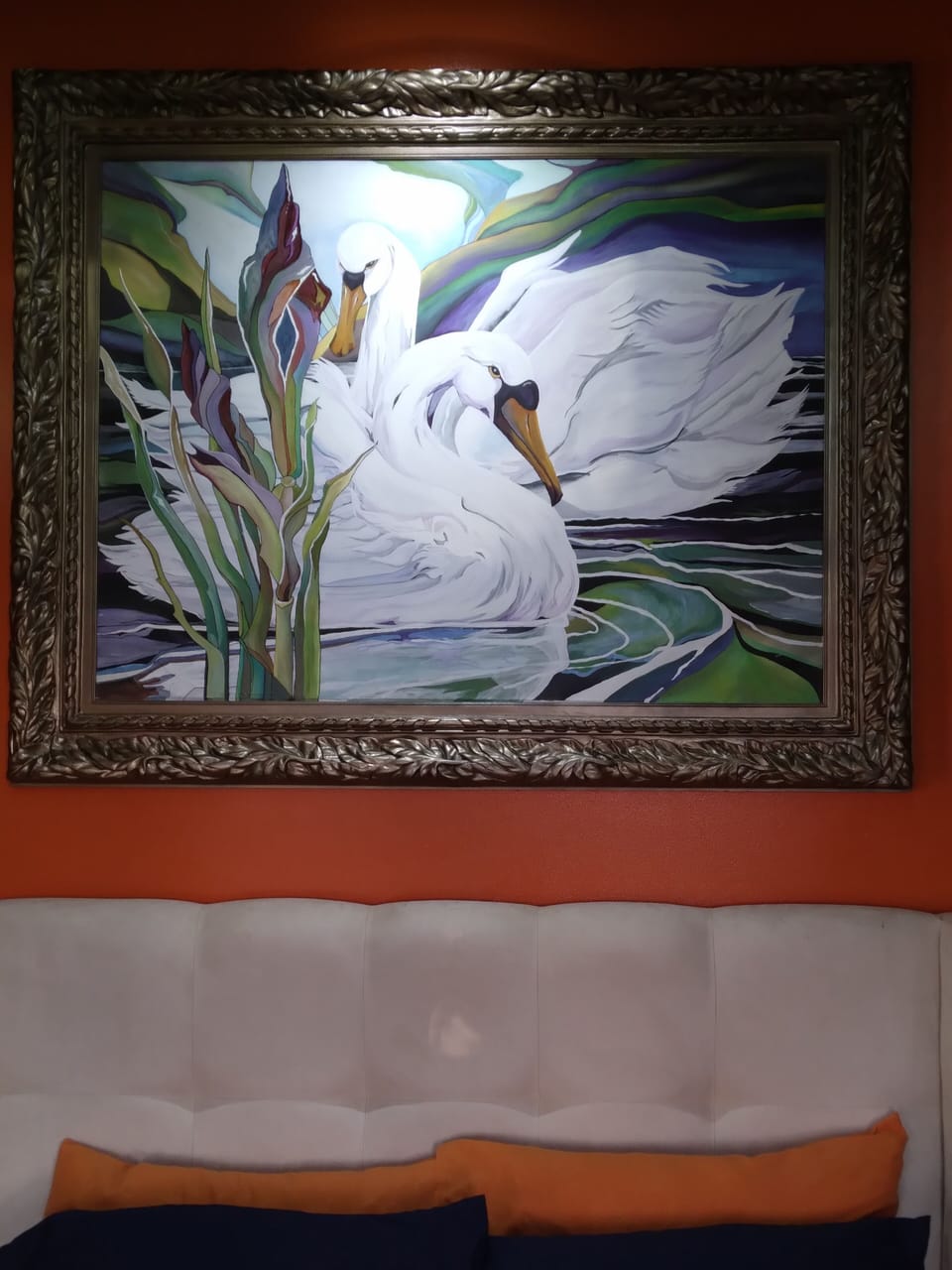 There is art everywhere here, and we are really into birds, real or artistic