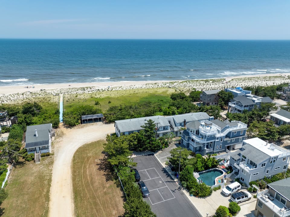 House and beach views