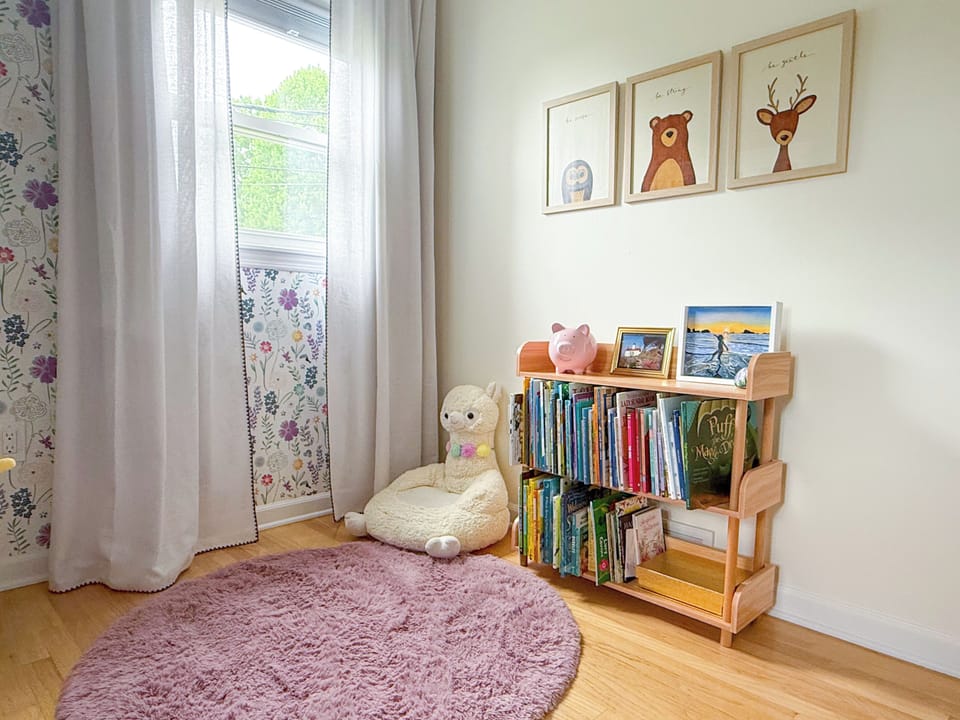 Children's reading corner