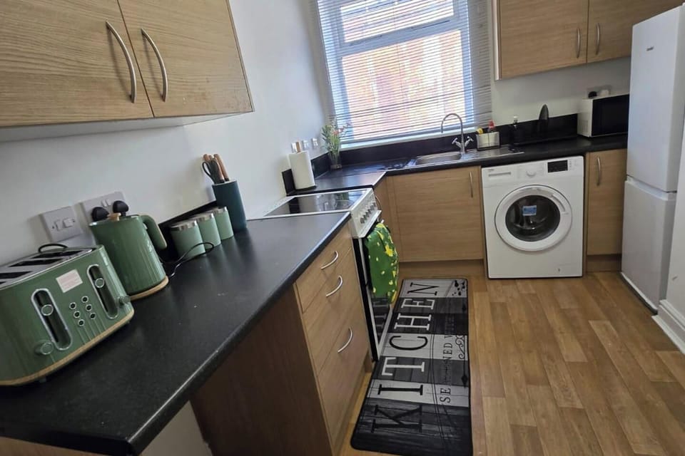 A full equipped kitchen