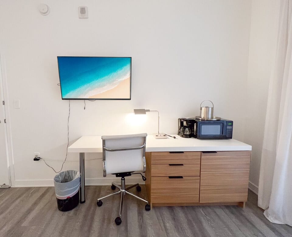 Studio and amenities
