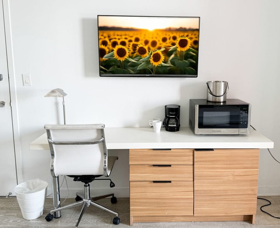 Studio and amenities