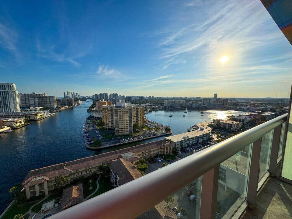 Stylish balcony with outdoor seating — ideal for sipping your morning coffee or unwinding at sunset.