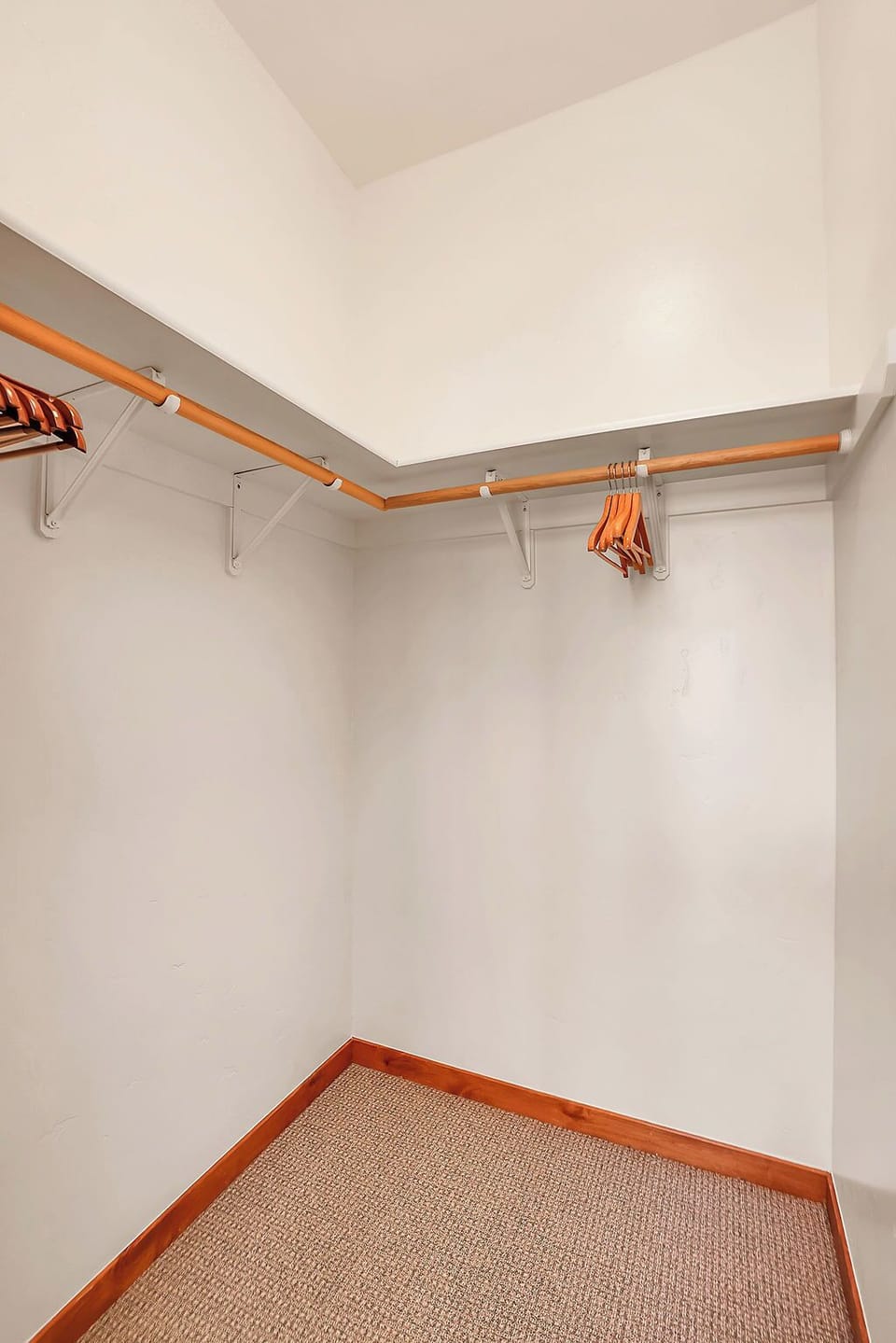 Walk-In Wonder: The spacious walk-in closet in the primary suite offers ample room to organize your wardrobe and gear, making it easy to keep your space tidy and clutter-free
