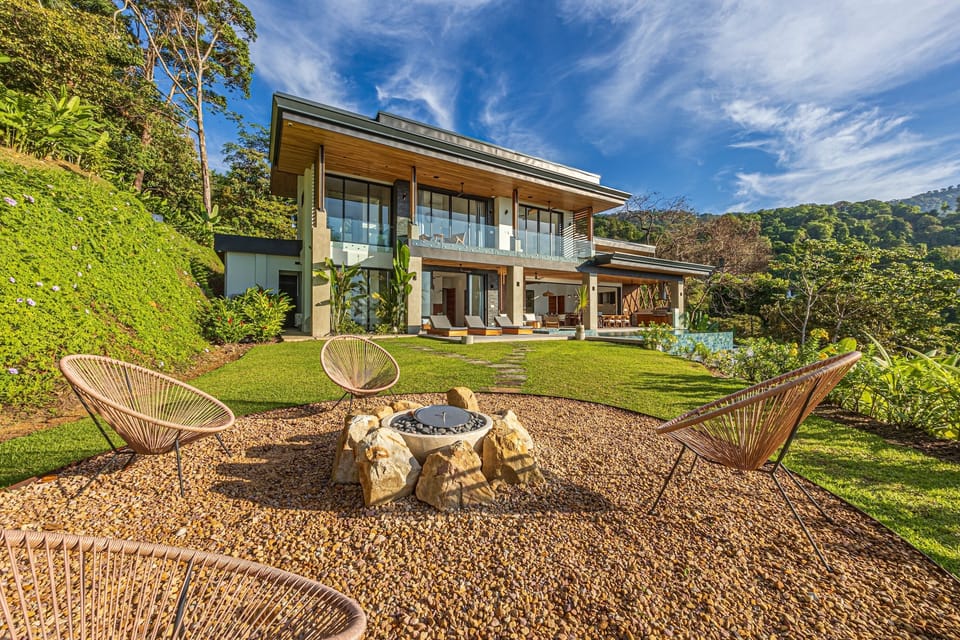 House from Fire Pit