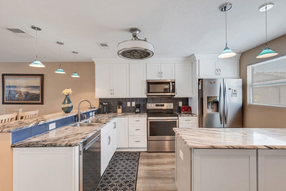 Kitchen With Stainless Steel Appliances