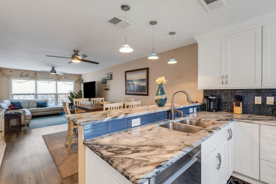 Kitchen Off Living Room