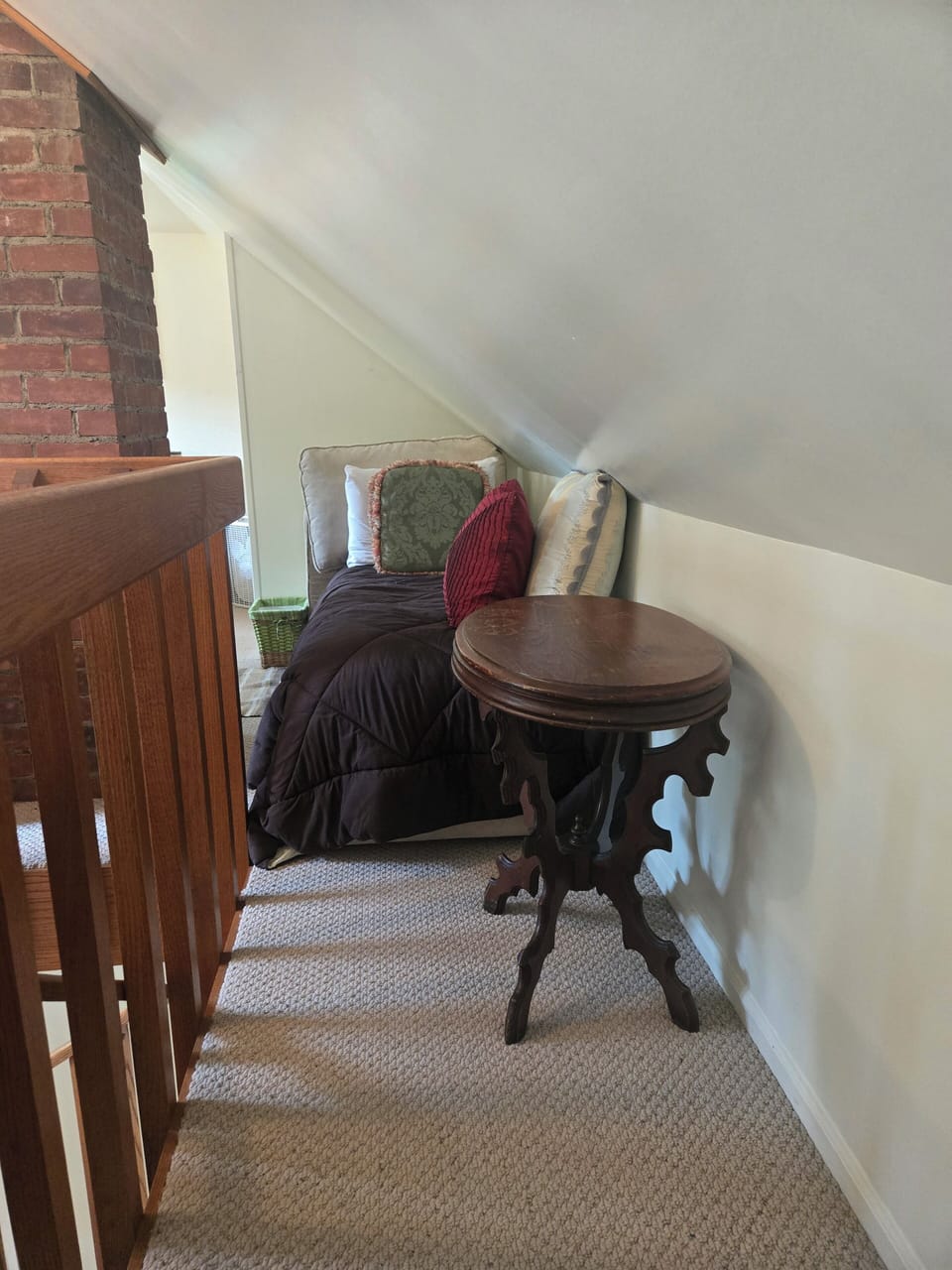All beds in the loft have charging stations with C-type, micro, and iPhone.
