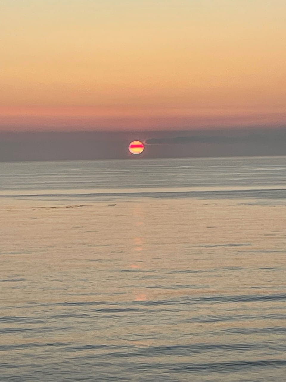 Typical sunset
