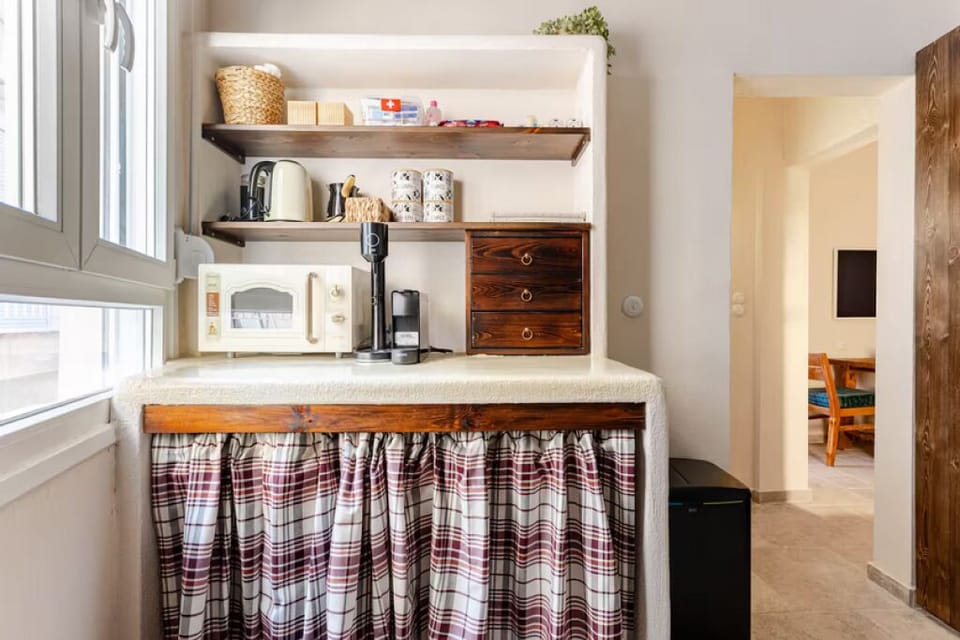 Utility unit with everything guests need for a comfortable stay