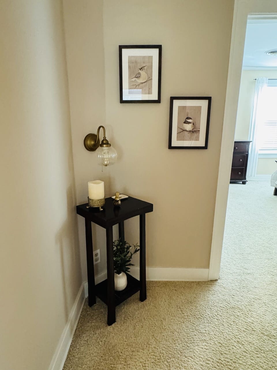 Upstairs hallway nook