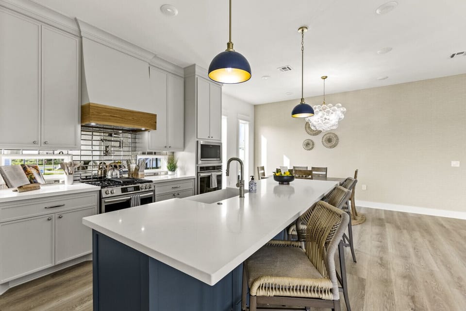 The heart of the home, perfectly tied to the living space