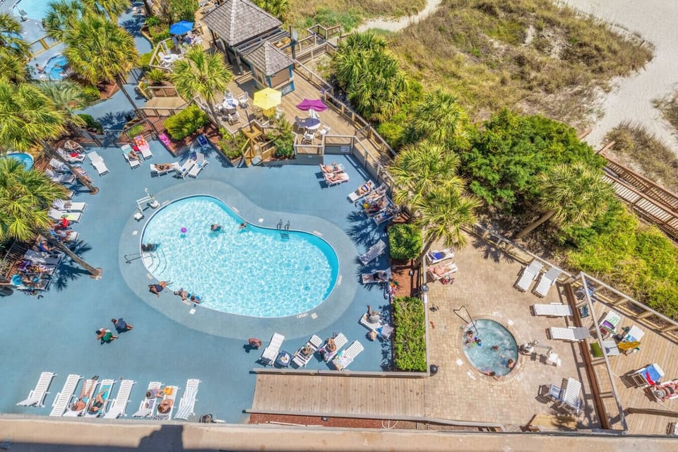 Oceanfront Resort with Tropical Theme