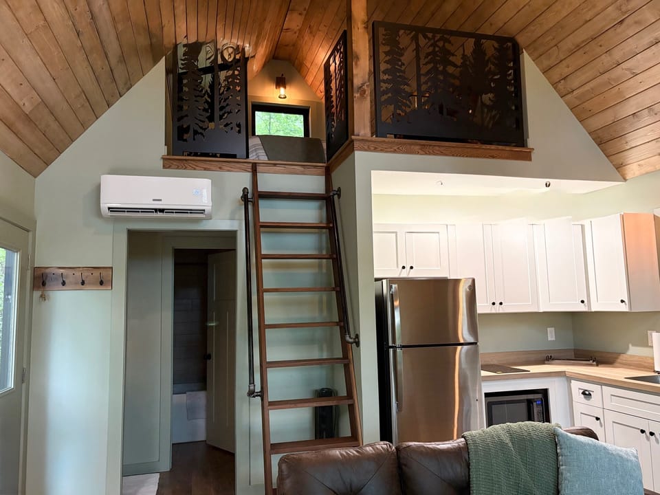 Ladder to loft