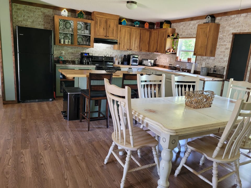 Dining room and Kitchen