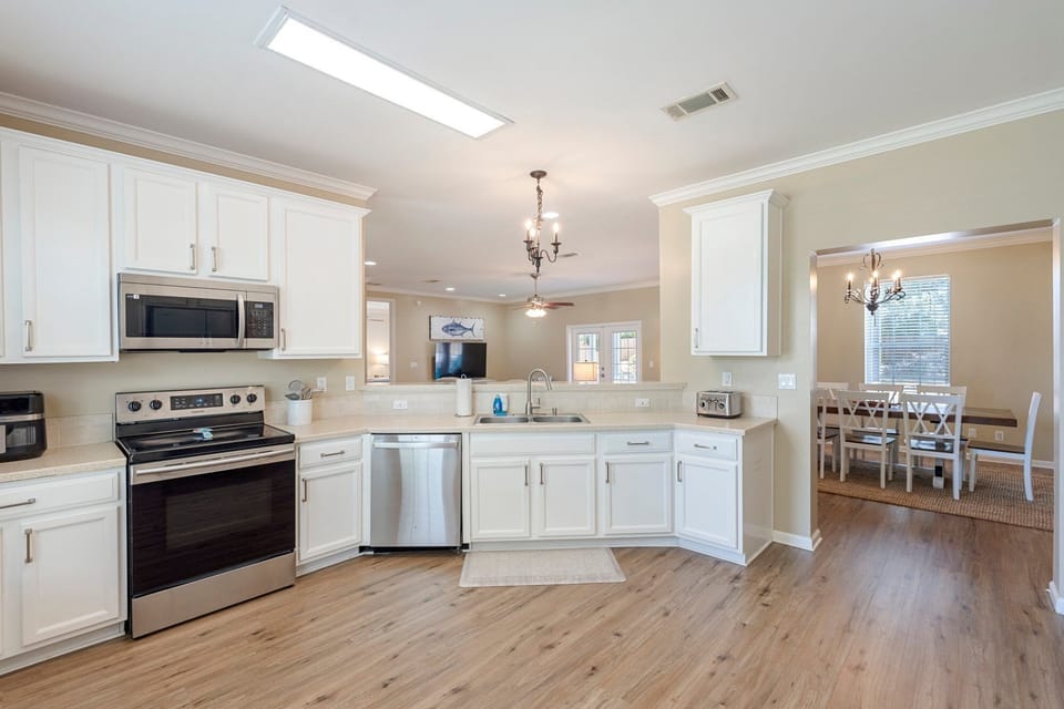 Beautiful Updated kitchen with ample counter space. Perfect for cooking for the family.