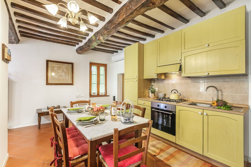 Kitchen and dining area
