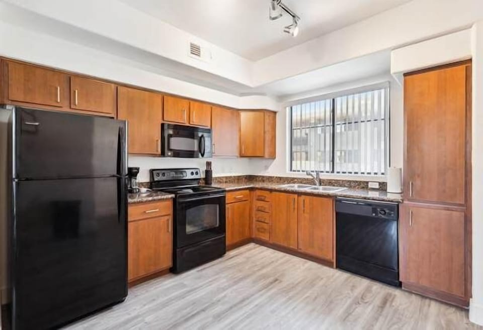 Fully equipped kitchen