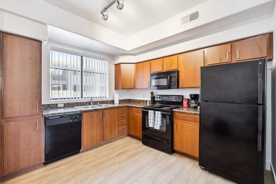 Fully equipped kitchen