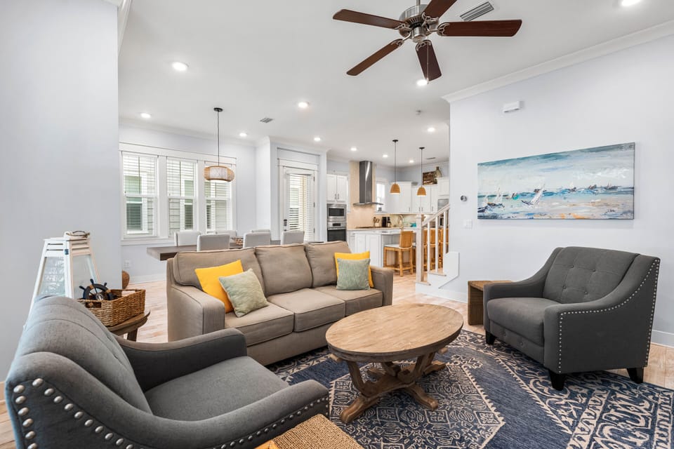 Living Area with Sleeper Sofa