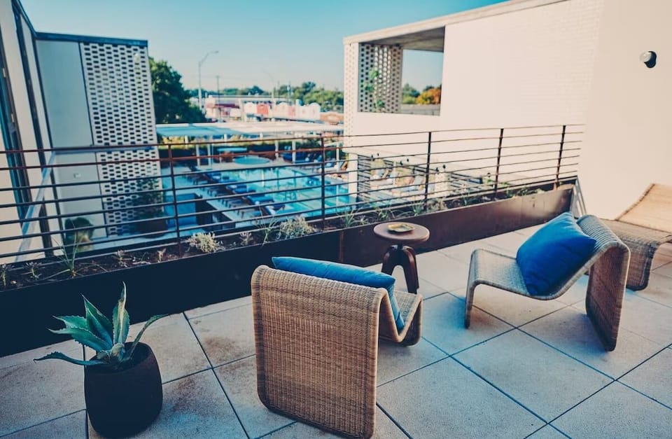 Private balcony