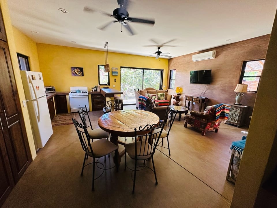 1st Floor Dining Room, Kitchen and Living Area. 