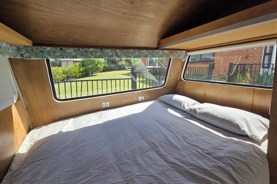 Caravan Queen bed