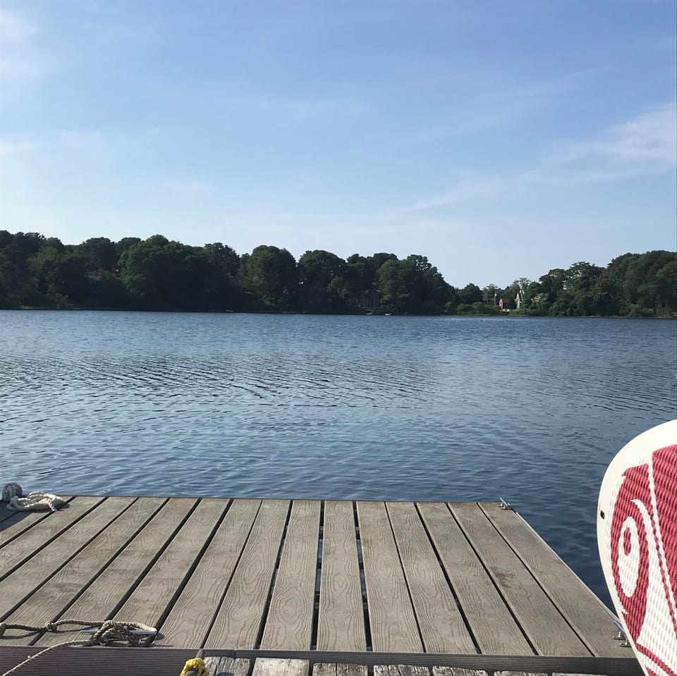 Expansive lake views, private dock; peaceful mornings & beautiful sunsets.