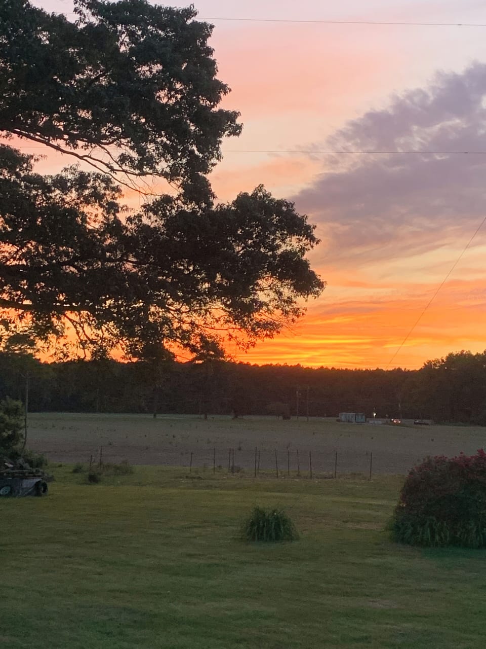 Sunset sky