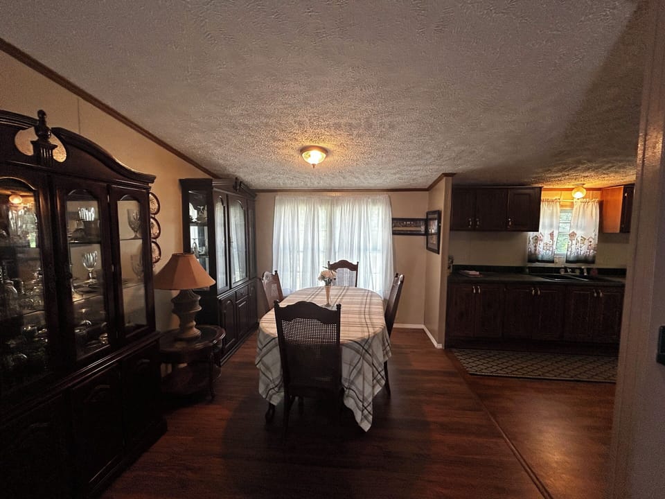 Dining room table for 4. 