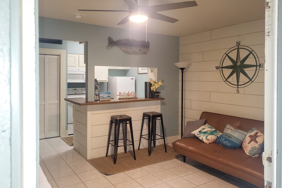 Studio | Futon | Electric Heating | Window A/C Unit | Free WiFi