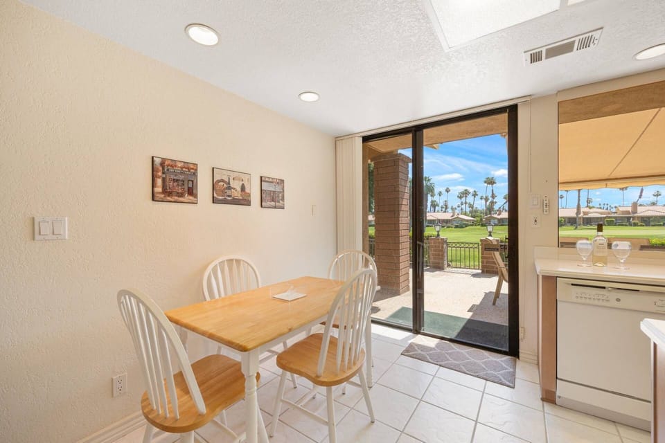 Breakfast Table With Golf Course Views