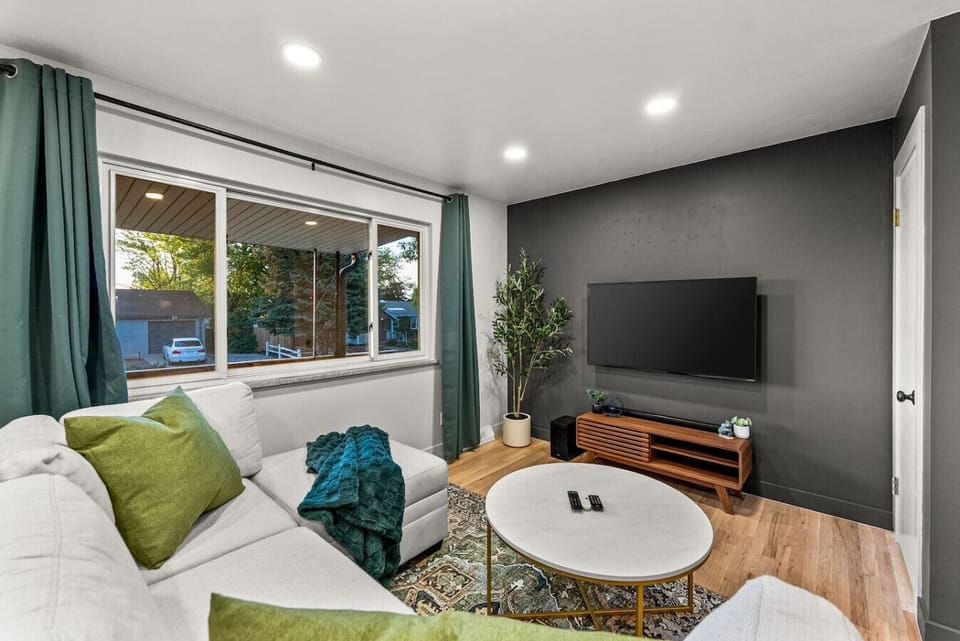 Modern living room comfort