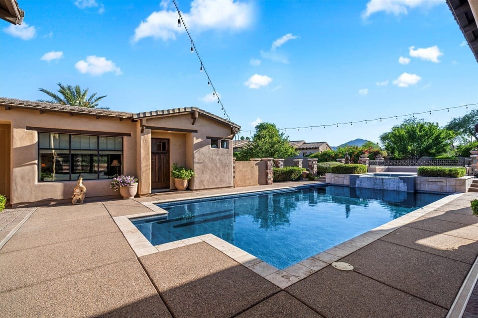Large Pool and Hot Tub