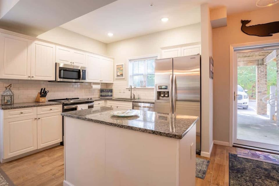 Kitchen with Granite Countertops