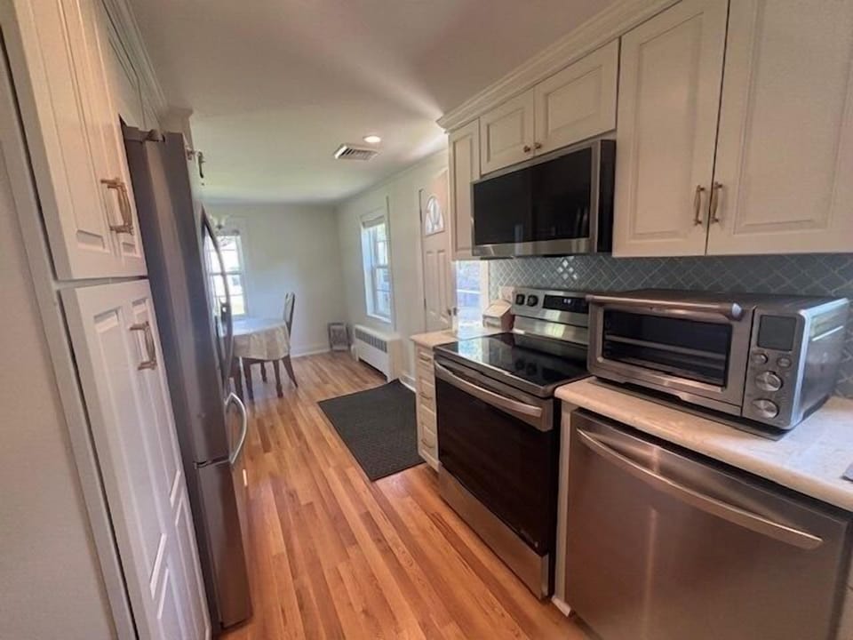 Kitchen view from dining area
