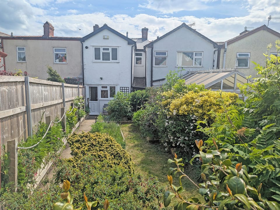 Garden | Trinity Cottage, Abergavenny
