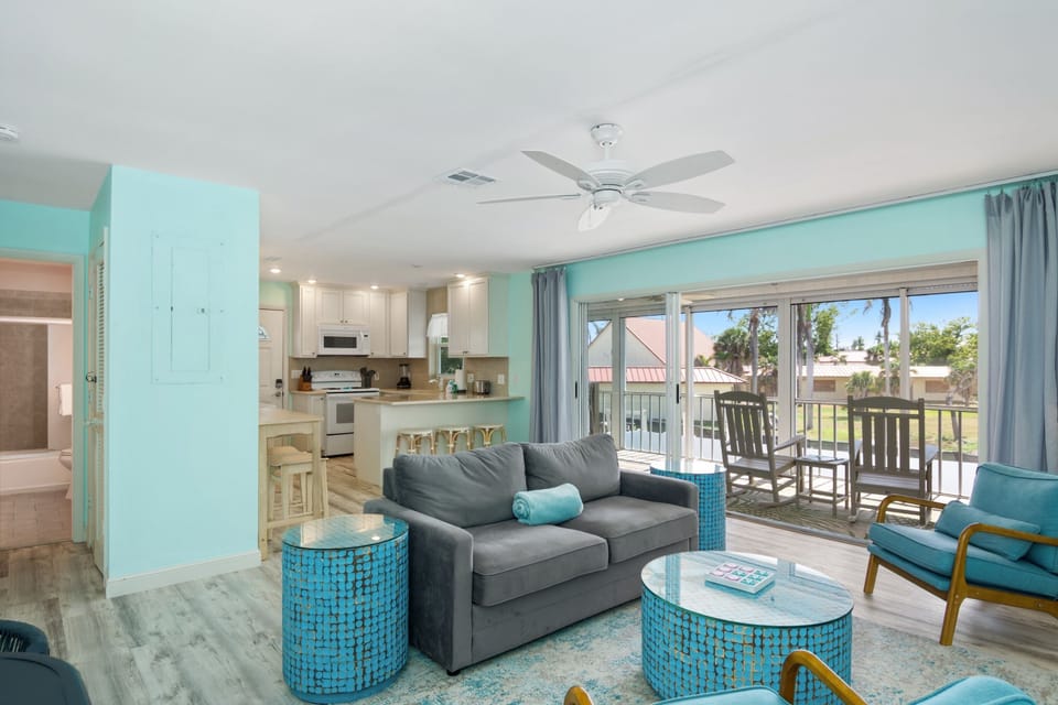 The heart of the home—an open, beach-inspired living room made for memories.