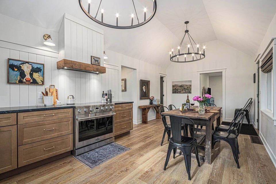 Designed with luxury in mind, expansive kitchen for friends and family to gather and make memories!